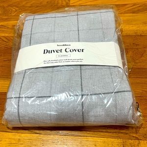 Brooklinen - Duvet Cover - Flannel - size Full/Queen